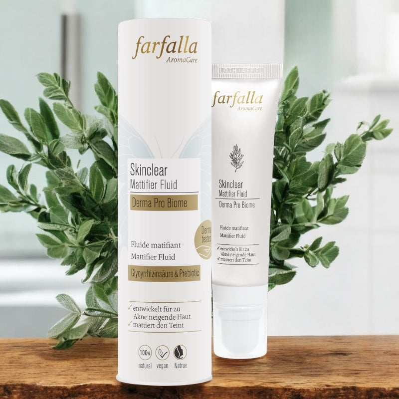 Farfalla - Fluide matifiant BIO tea tree 30ml