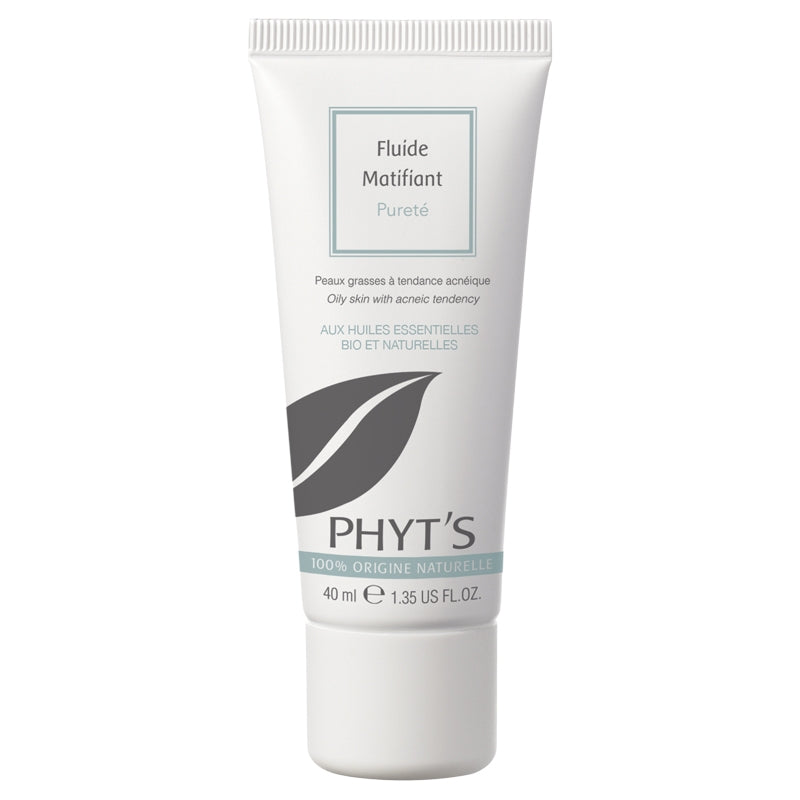 Fluide matifiant pureté BIO raisin & lavande