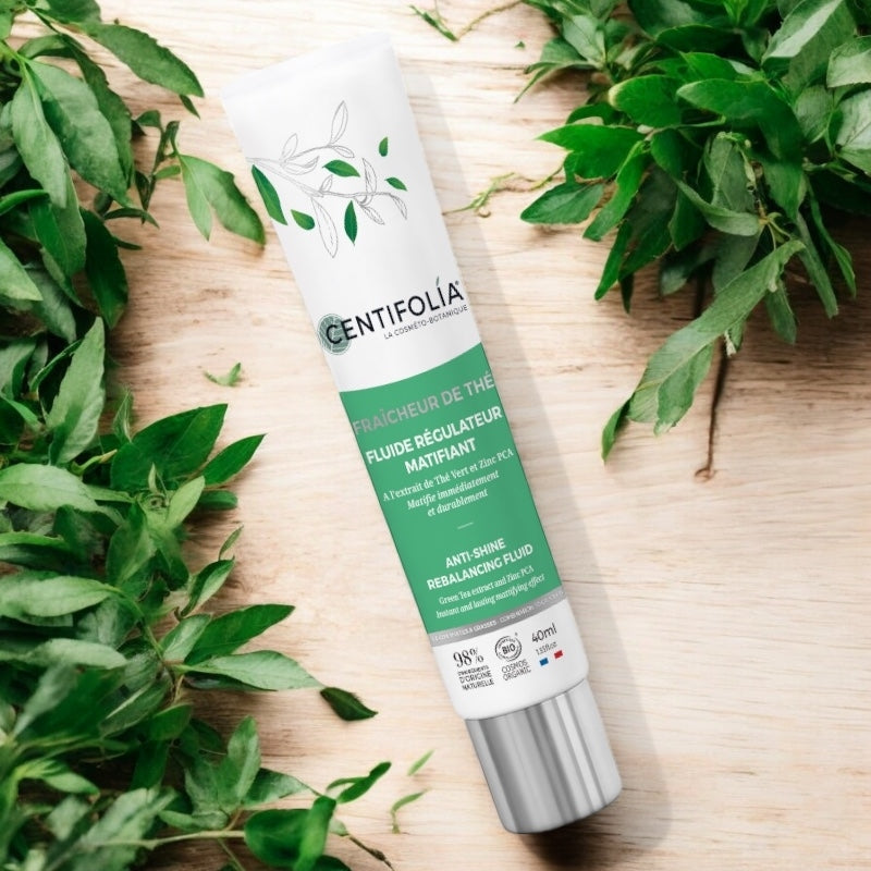 Centifolia - Fluide régulateur matifiant BIO thé vert 40ml