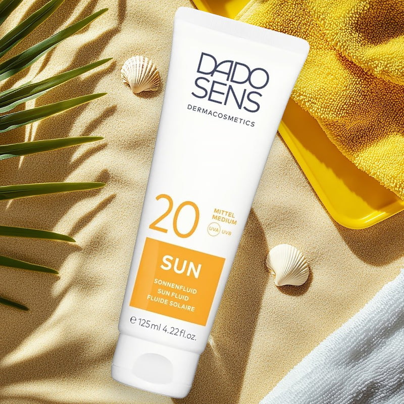 Dado Sens - Fluide solaire IP 20 - peaux sensibles - 125ml