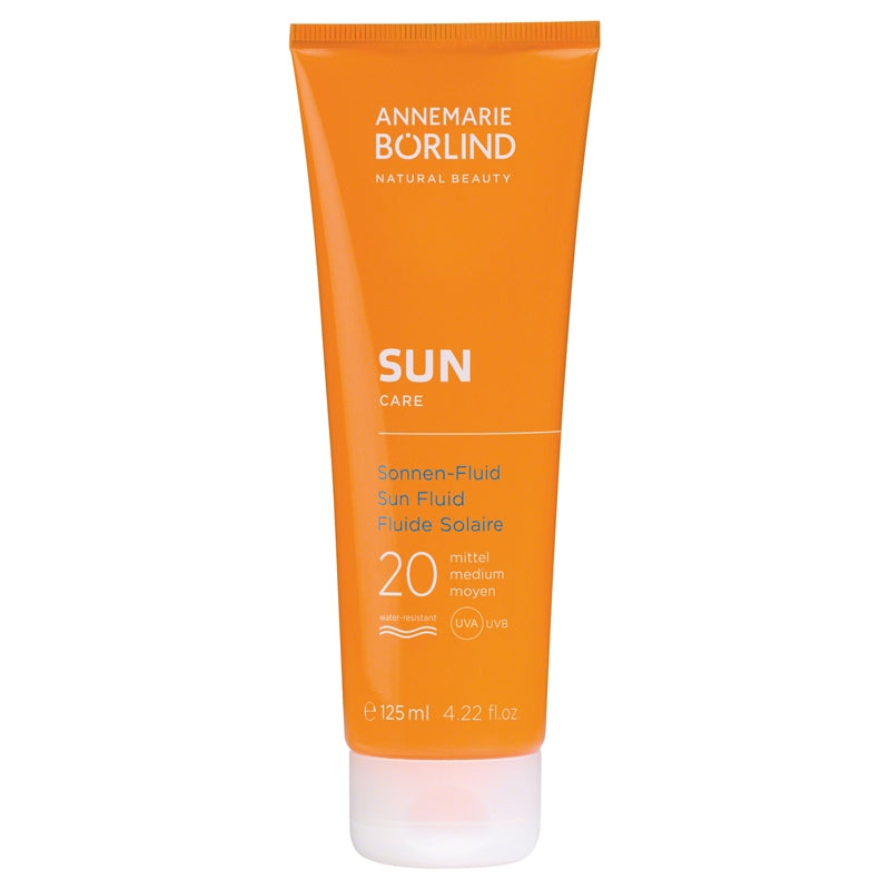 Annemarie Börlind - Fluide solaire IP 20 - visage & corps - résistant à l'eau 125ml