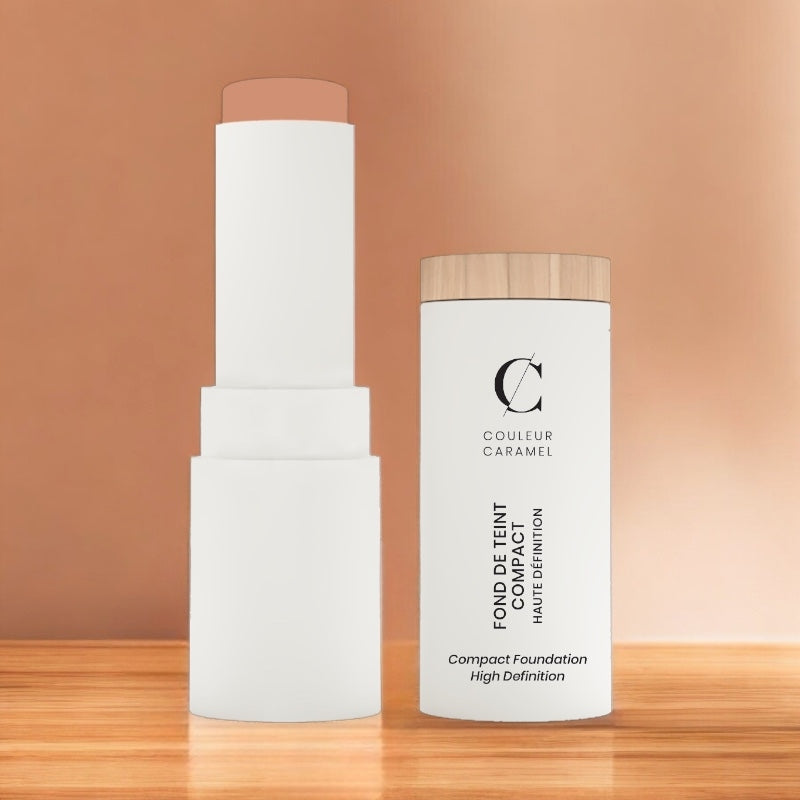 Couleur Caramel - Kompakt-Foundation HD Beige gebräunt Nr. 14 BIO 9g