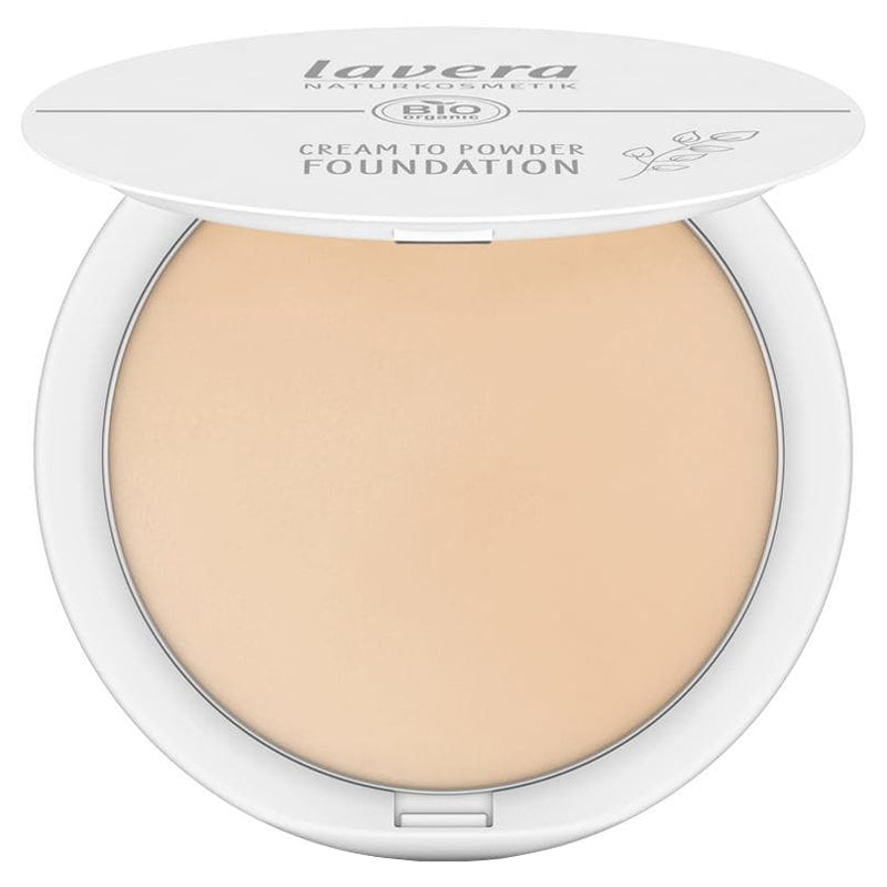 Lavera - Fond de teint crème fini poudré BIO N°01 Light 10,5g