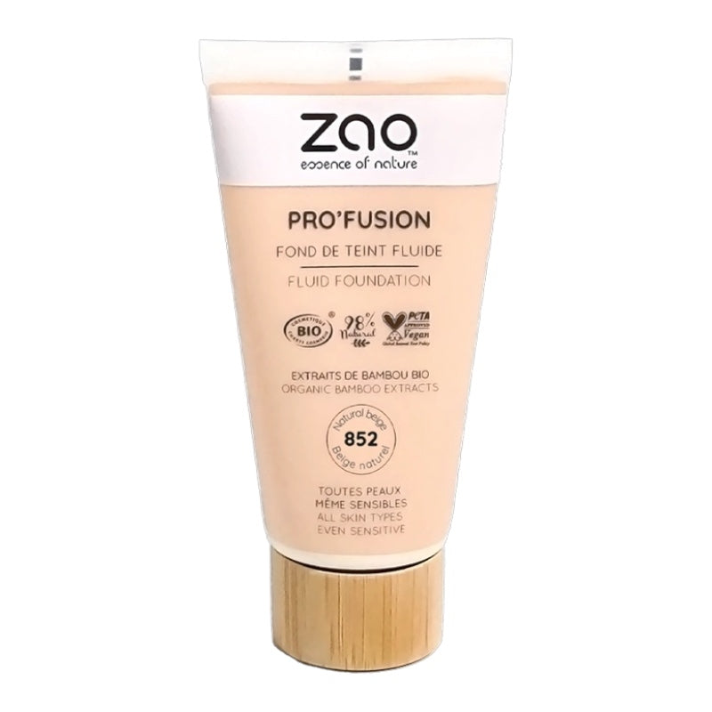 Flüssige Foundation Naturbeige Nr. 852 BIO