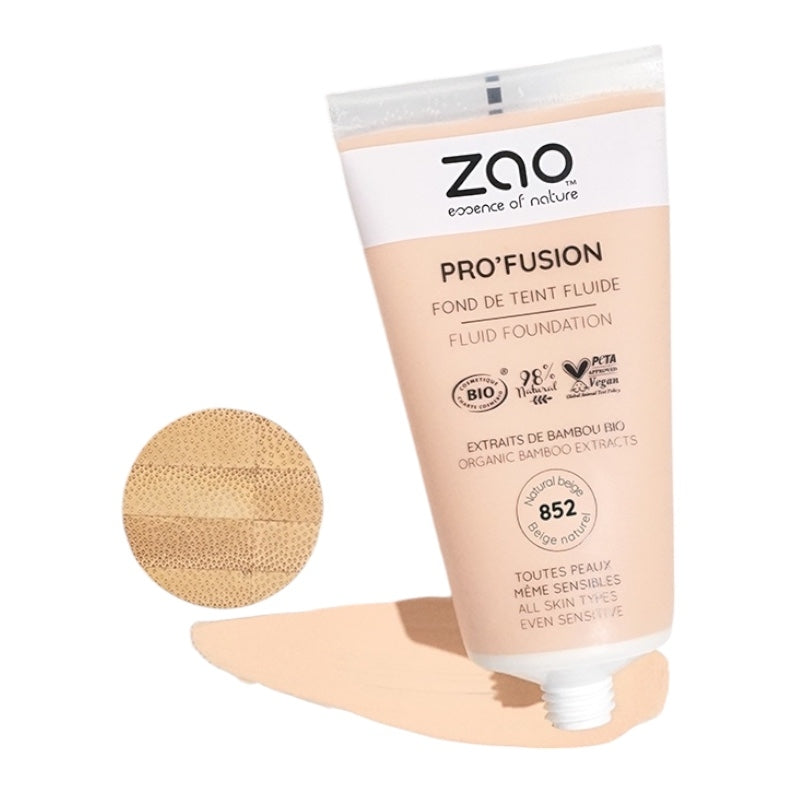 Flüssige Foundation Naturbeige Nr. 852 BIO