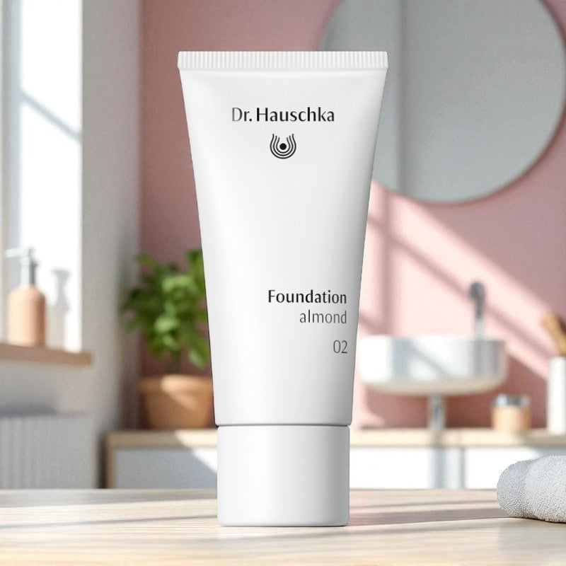 Dr. Hauschka - Fond de teint liquide BIO N°02 amande 30ml
