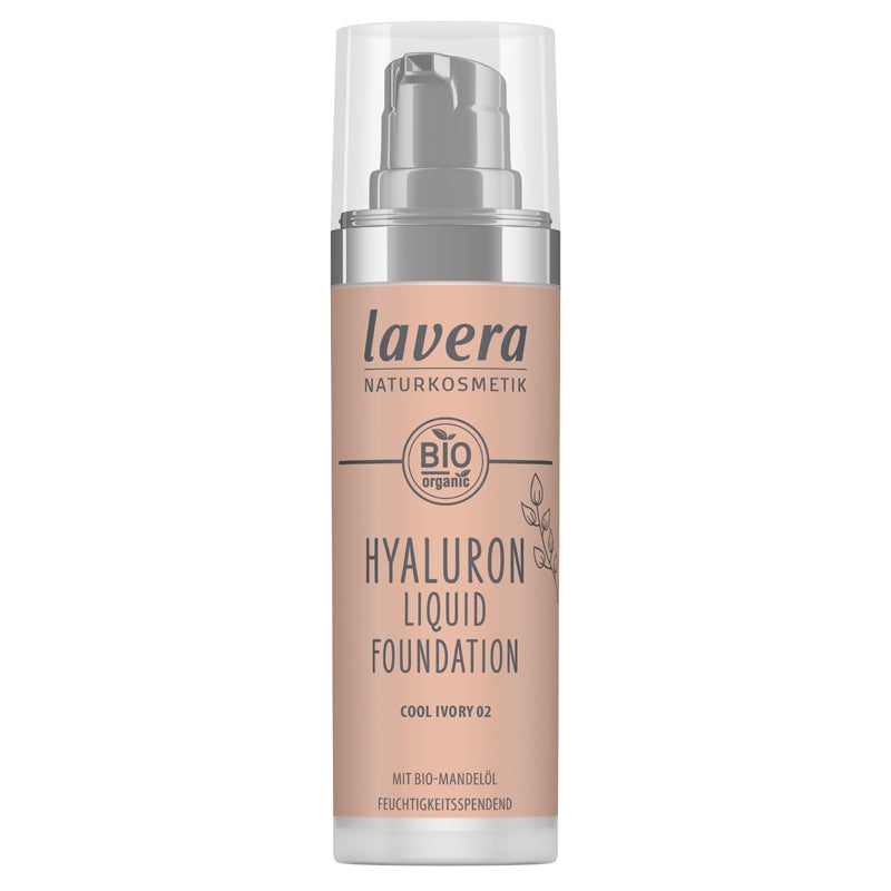Lavera - Fond de teint liquide Hyaluron BIO N°01 Ivory 30ml
