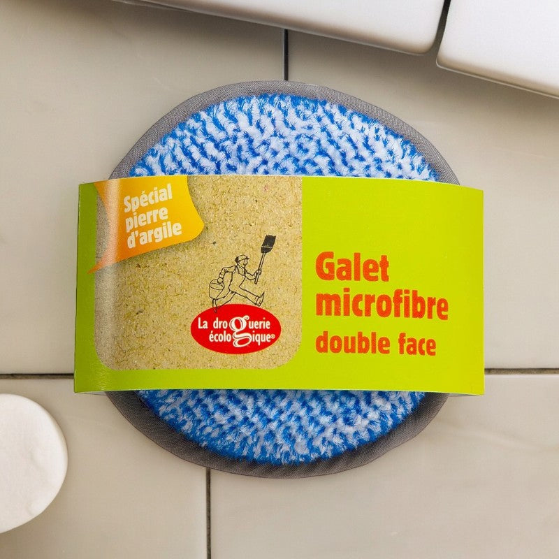 La Droguerie Écologique - Galet en microfibres double face