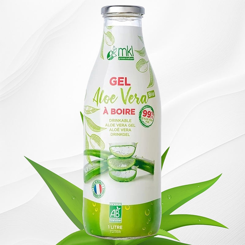 Gel à boire aloe vera bio 1 L - MKL Green Nature