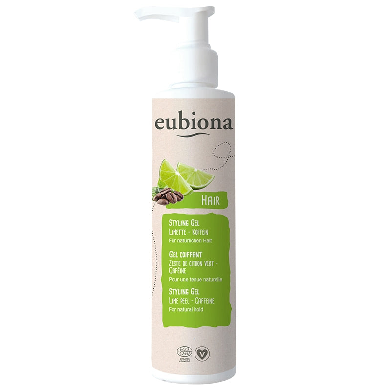 Eubiona - Gel coiffant BIO citron vert & caféine 200ml