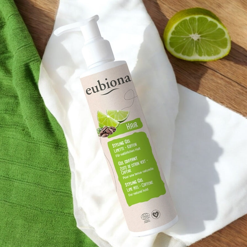 Eubiona - Styling-Gel Limette & Koffein BIO 200ml