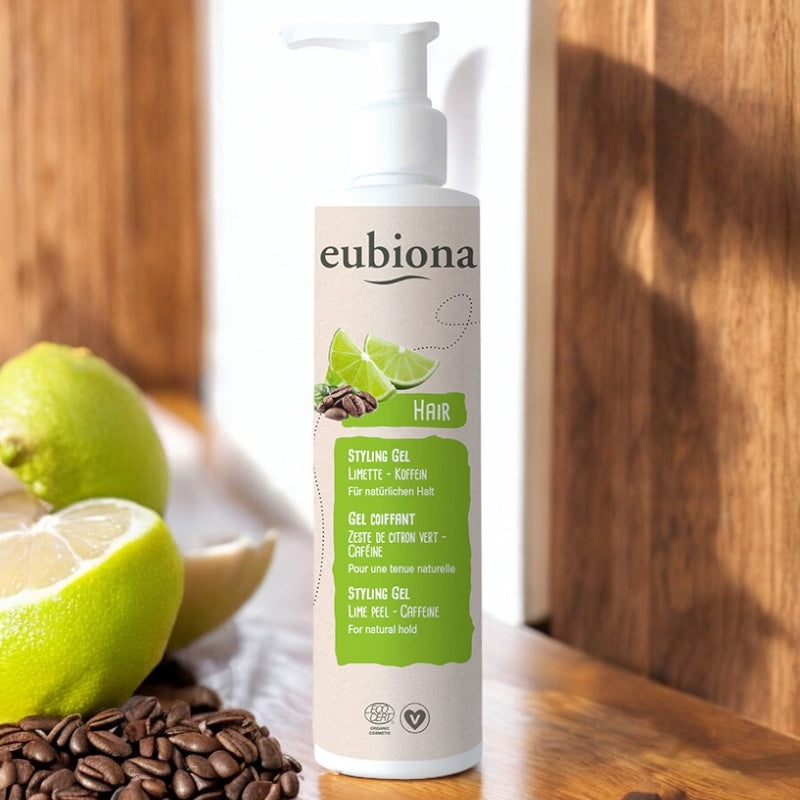 Eubiona - Gel coiffant BIO citron vert & caféine 200ml