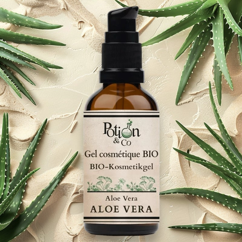 Gel cosmétique BIO aloe vera