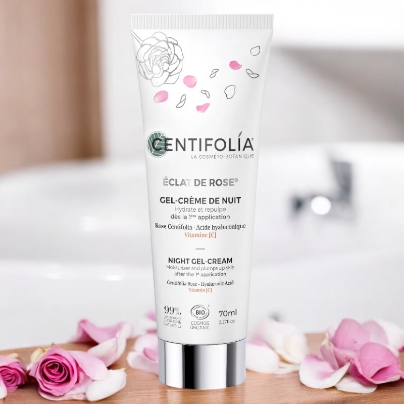 Centifolia - Gel-crème de nuit BIO rose & vitamine C 70ml