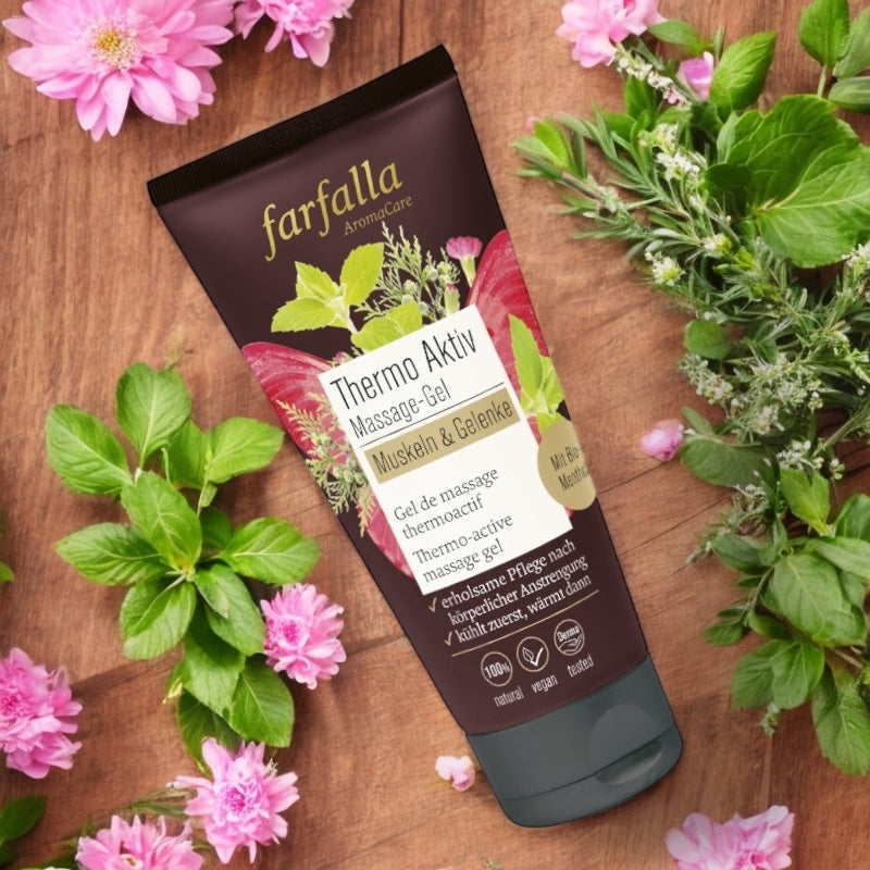 Farfalla - Thermoaktives Massagegel Menthol BIO 100ml