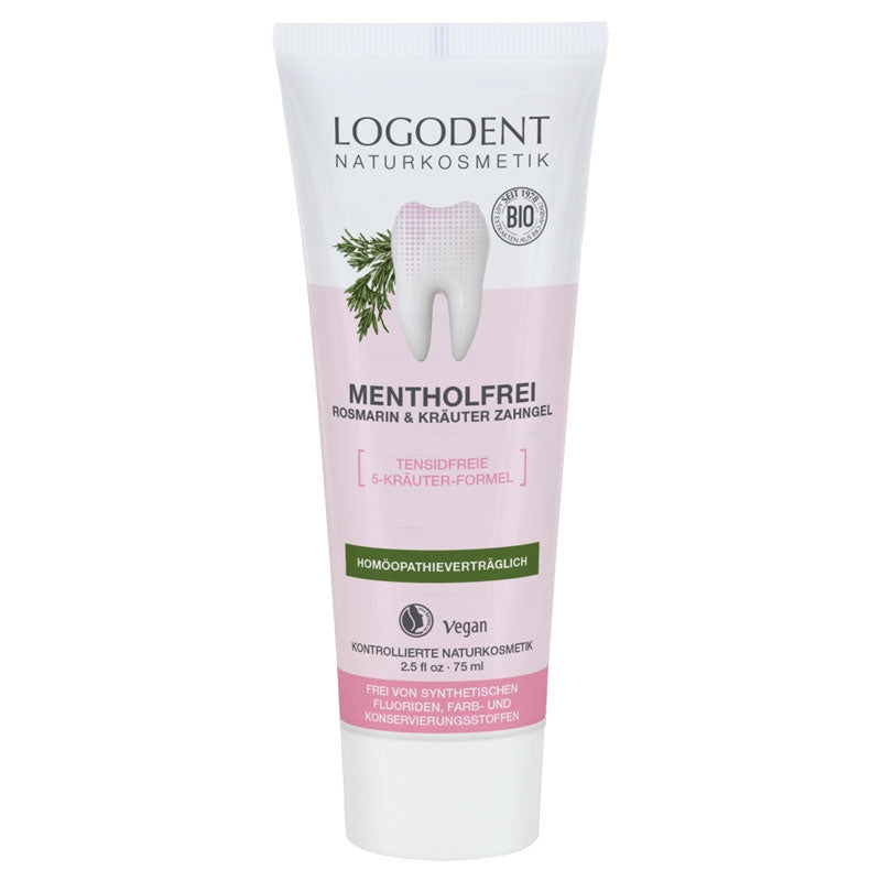 Logona - Gel dentaire sans menthol BIO romarin sans fluor 75ml