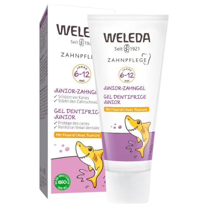 Gel dentifrice junior 6 à 12 ans calendula avec fluor BIO