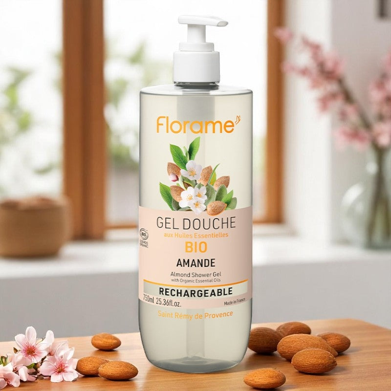 Florame - Gel douche BIO amande 750ml