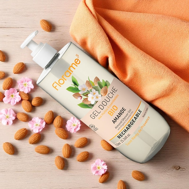 Florame - Gel douche BIO amande 750ml