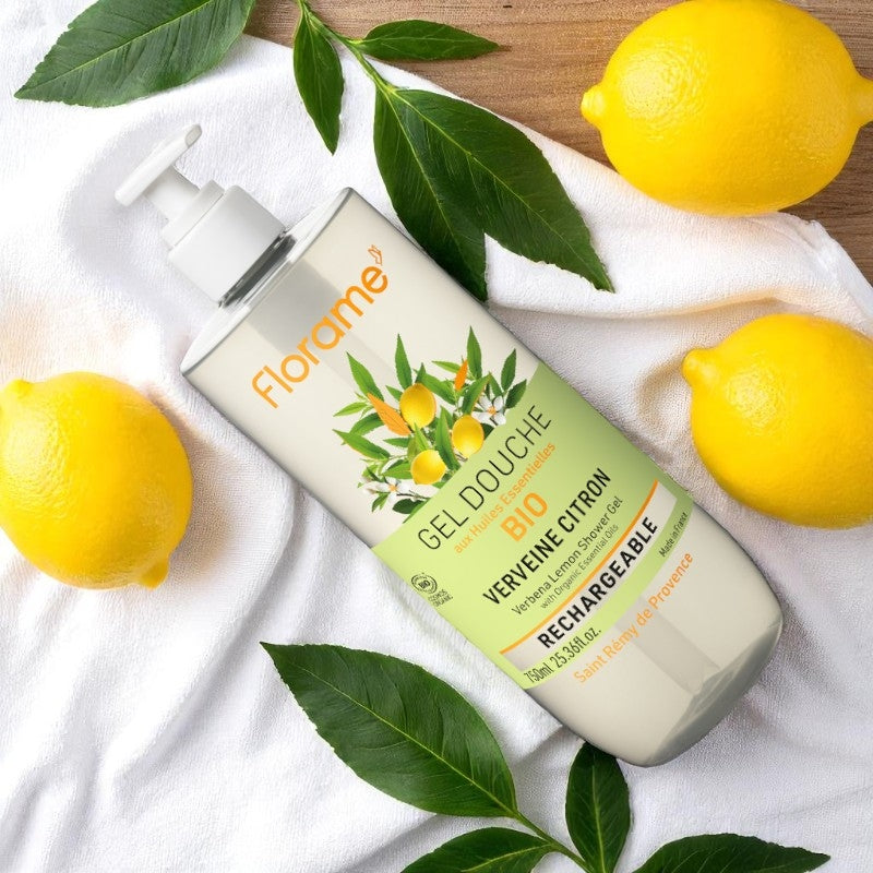 Florame - Gel douche BIO verveine citron 750ml