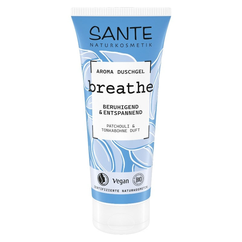 Gel douche breathe BIO patchouli & fève tonka