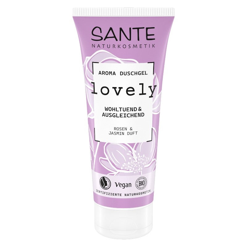 Gel douche lovely BIO rose & jasmin