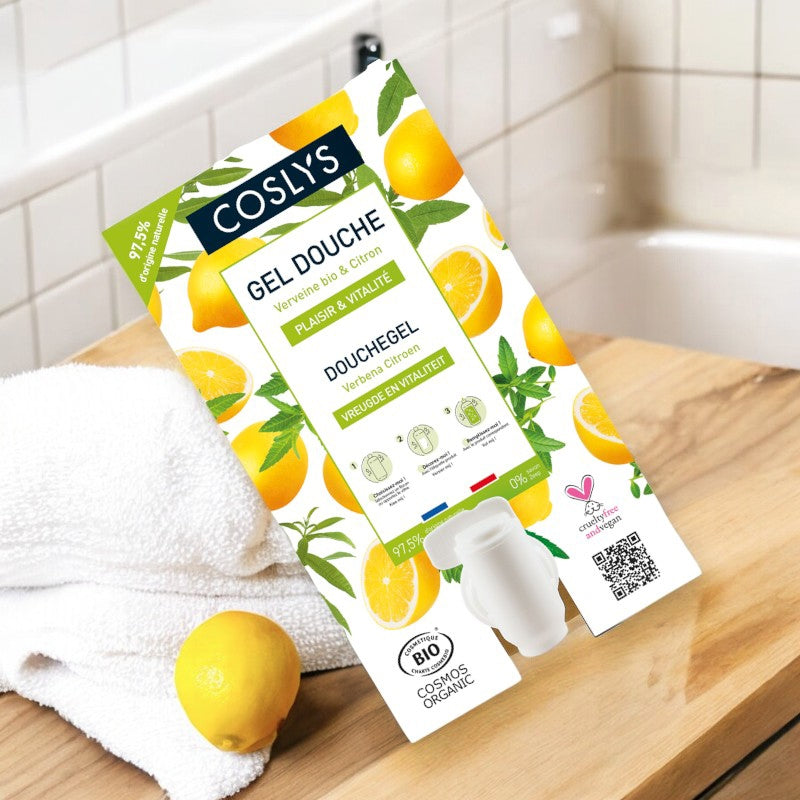 Coslys - Duschgel Genuss & Vitalität Verbene & Zitrone BIO 10kg