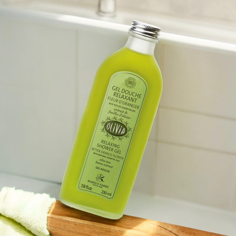 Gel douche relaxant BIO olive & fleur d'oranger