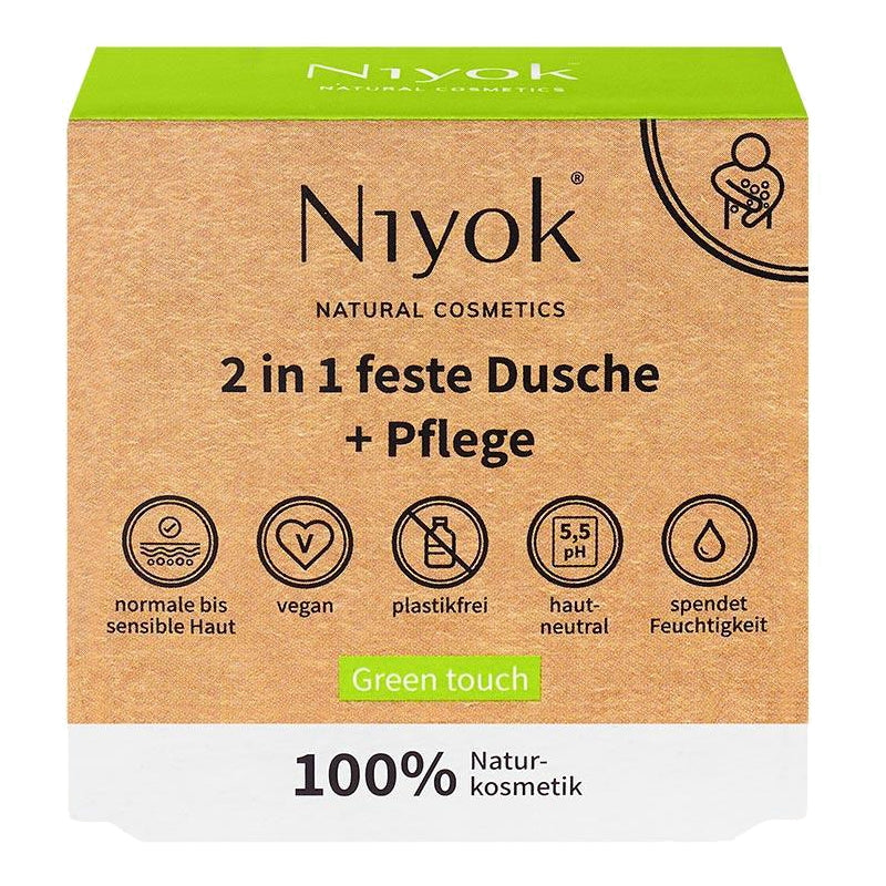 Gel douche & soin solide 2 en 1 Green touch