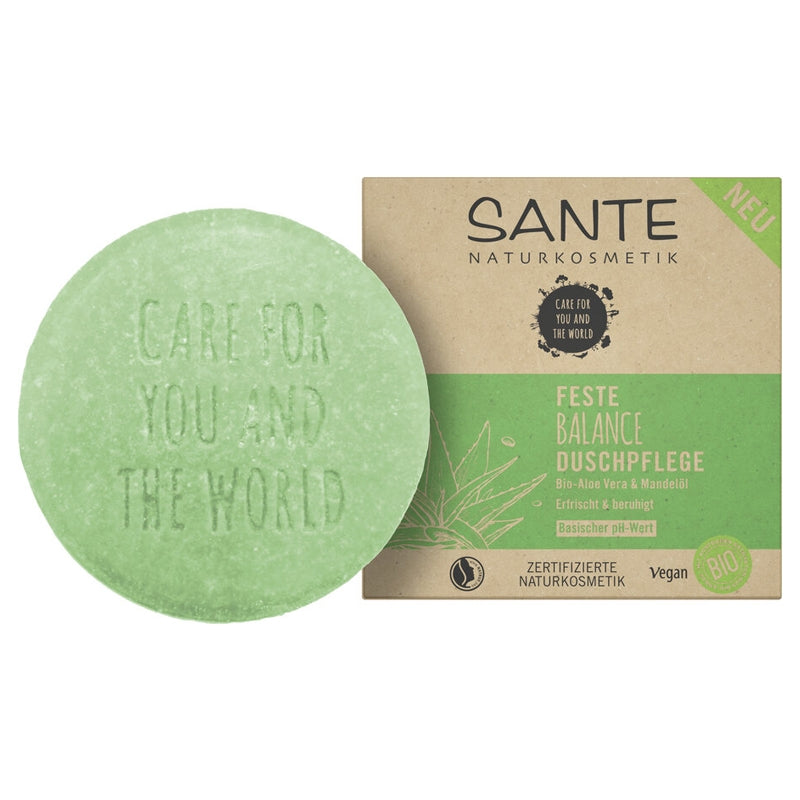 Gel douche solide BIO aloe vera & amande