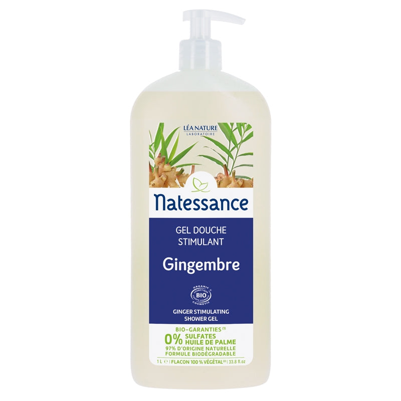 Gel douche stimulant BIO gingembre
