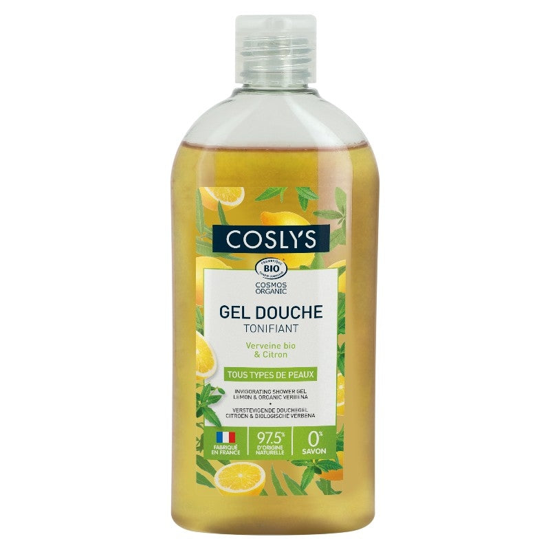 Coslys - Gel douche tonifiant BIO verveine & citron 250ml