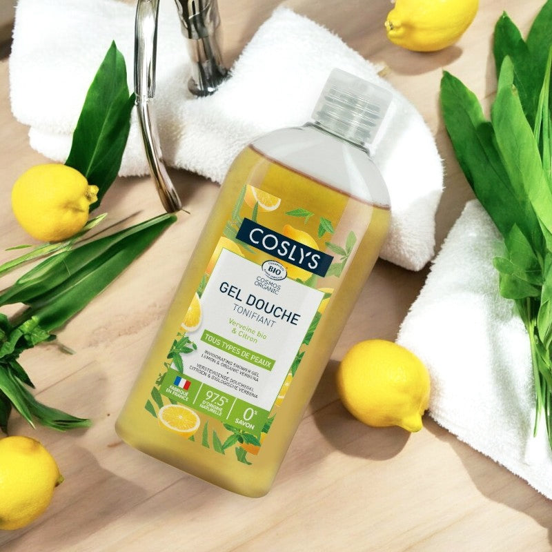 Coslys - Gel douche tonifiant BIO verveine & citron 250ml