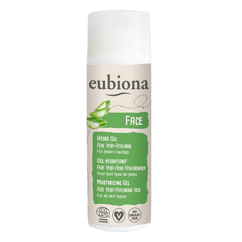 Eubiona - Gel hydratant BIO aloe vera & acide hyaluronique 50ml