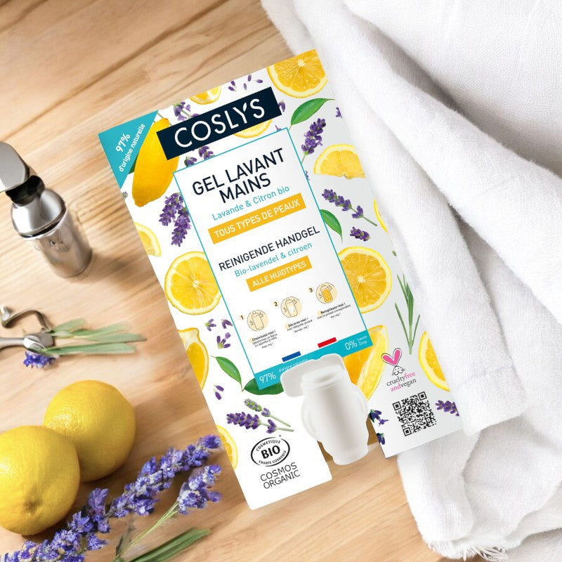 Coslys - Gel lavant mains BIO lavande & citron 10kg