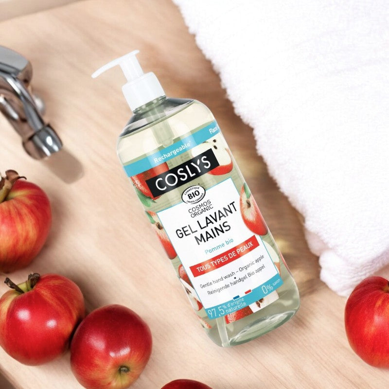 Coslys - Gel lavant mains BIO pomme 1l