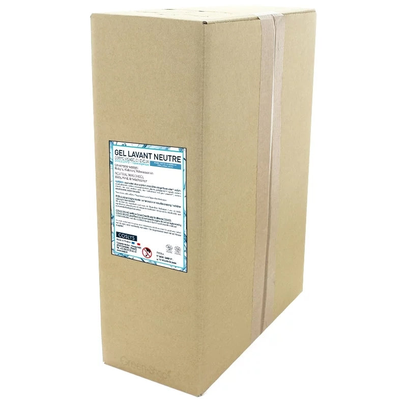 Coslys - Neutral Waschgel für Körper, Gesicht & Haare ohne Duftstoffe BIO 10kg