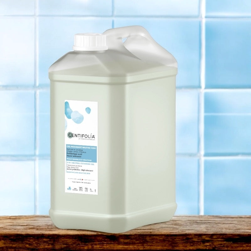 Centifolia - Gel moussant neutre 3 en 1 BIO aloe vera 5l