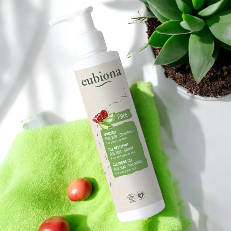 Eubiona - Gel nettoyant BIO aloe vera & grenade 200ml