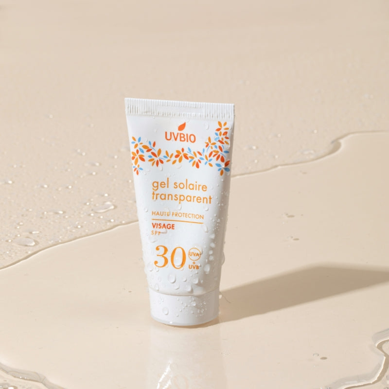 Gel solaire transparent visage BIO IP 30