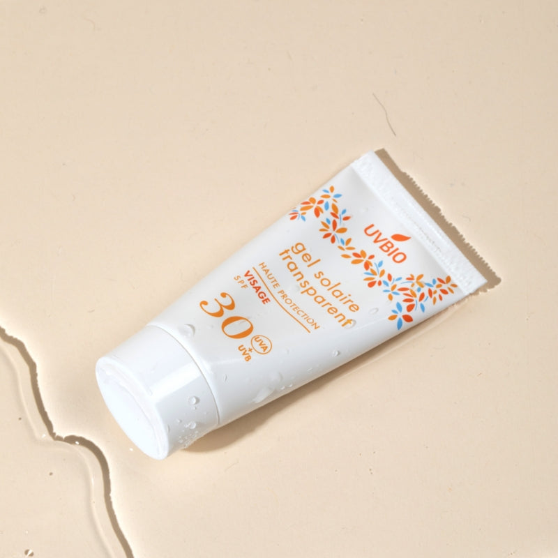 Gel solaire transparent visage BIO IP 30
