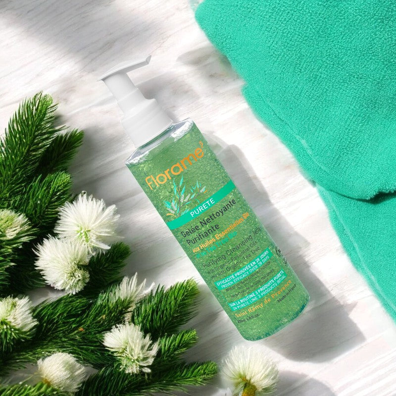 Florame - Gelée nettoyante purifiante BIO tea tree & hamamélis 200ml
