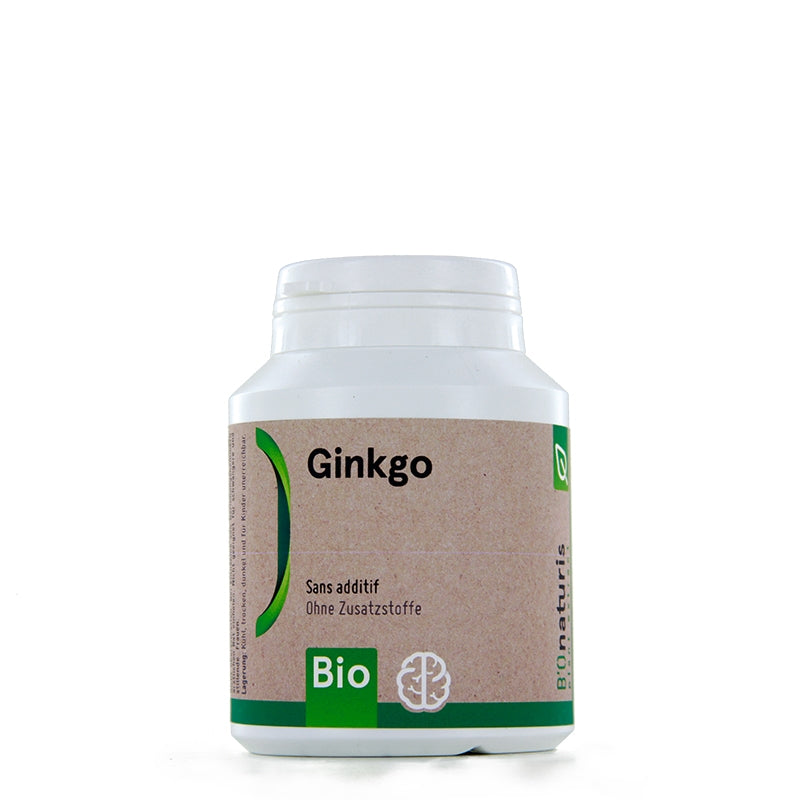 BIOnaturis - Ginkgo BIO 120 gélules
