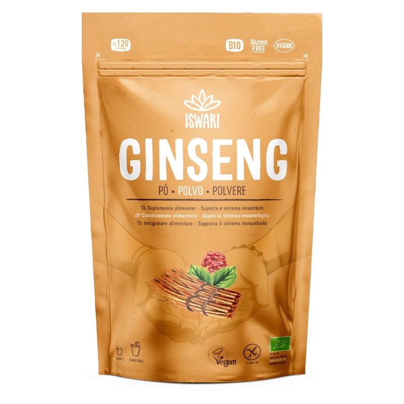 Iswari - Ginseng sibérien en poudre BIO 150g