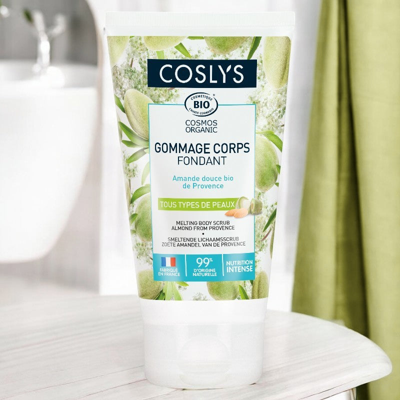 Coslys - Gommage corps fondant BIO amande douce 150g