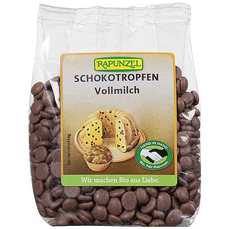 Gouttes de chocolat au lait BIO