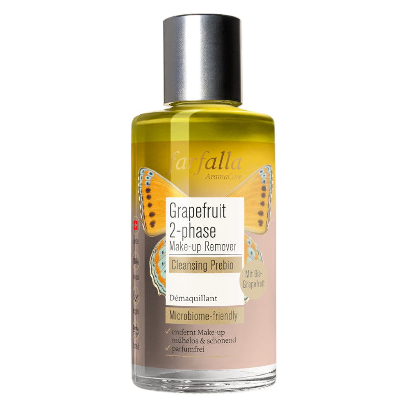 Farfalla - Démaquillant biphase pamplemousse BIO 60ml
