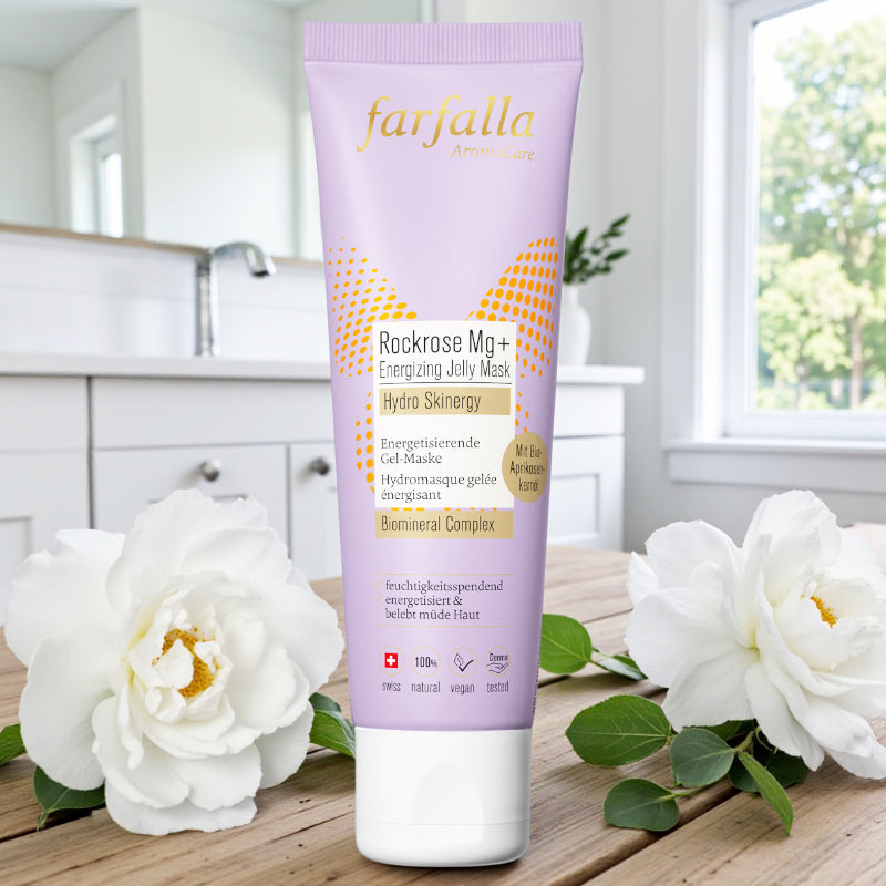 Farfalla - Masque gelée énergisant rose BIO 50ml