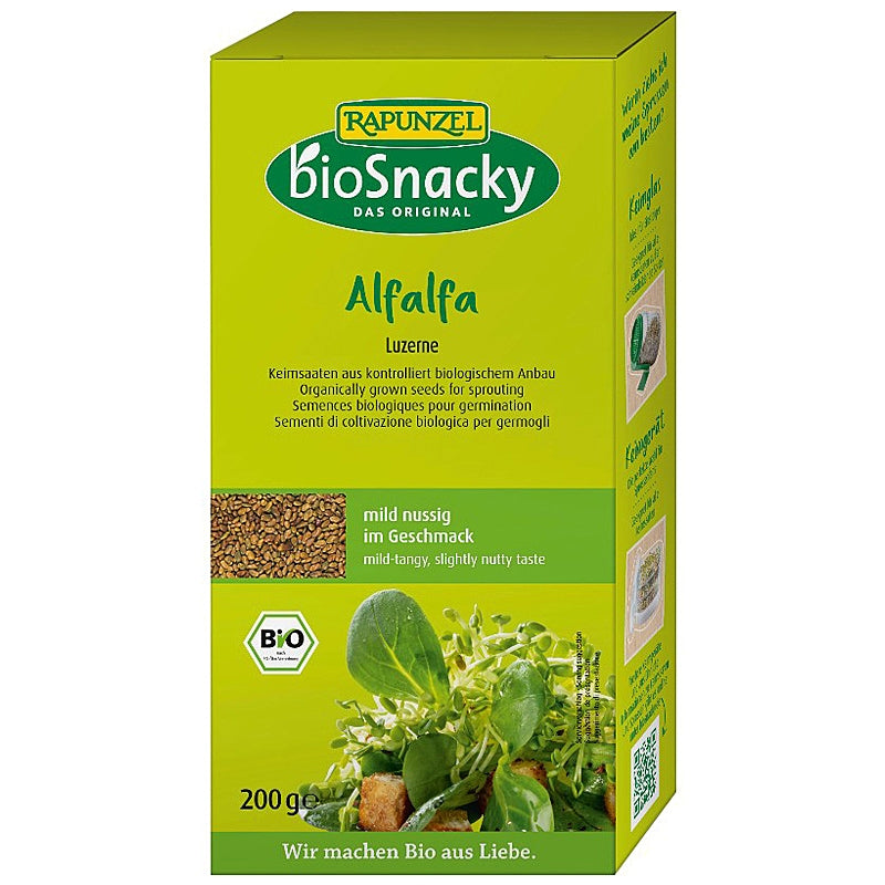 Graines à germer d'alfalfa BIO bioSnacky