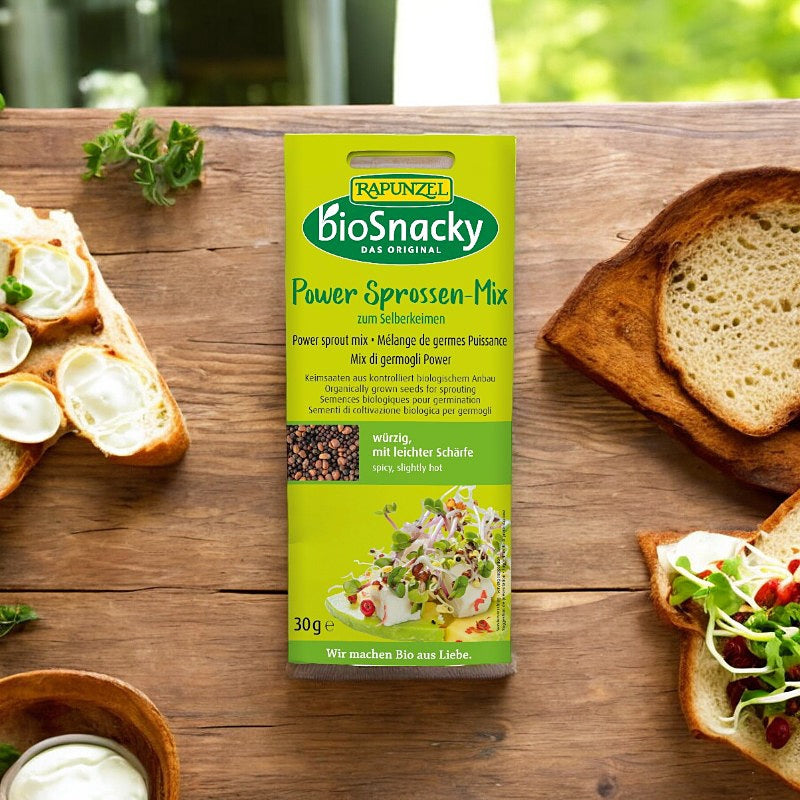 Graines à germer mélange de germes puissance BIO bioSnacky